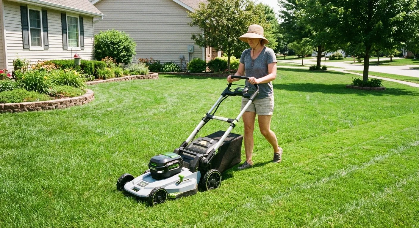 Best Lawn Mower - Product In Use